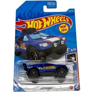 Hot Wheels Sand Burner 233/250 HW Race Team 8/10 Blue 1:64 Die-cast NIP 2021